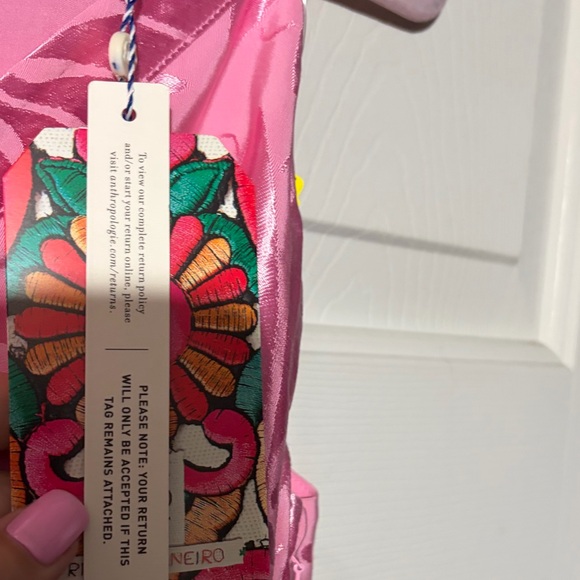 NWT farm rio V neck tiered maxi dress - Picture 7 of 11